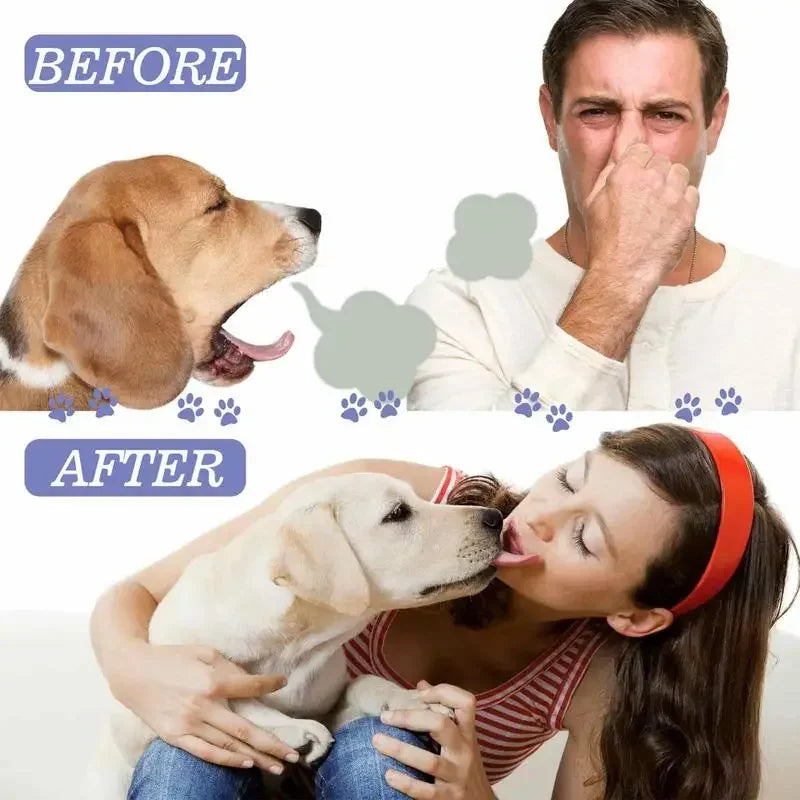 Pet Oral Cleanse Spray 50Ml Dogs Cats Mouth Fresh Teeth Clean Deodorant Prevent Calculus Remove Kitten Bad Breath Pet Supplies