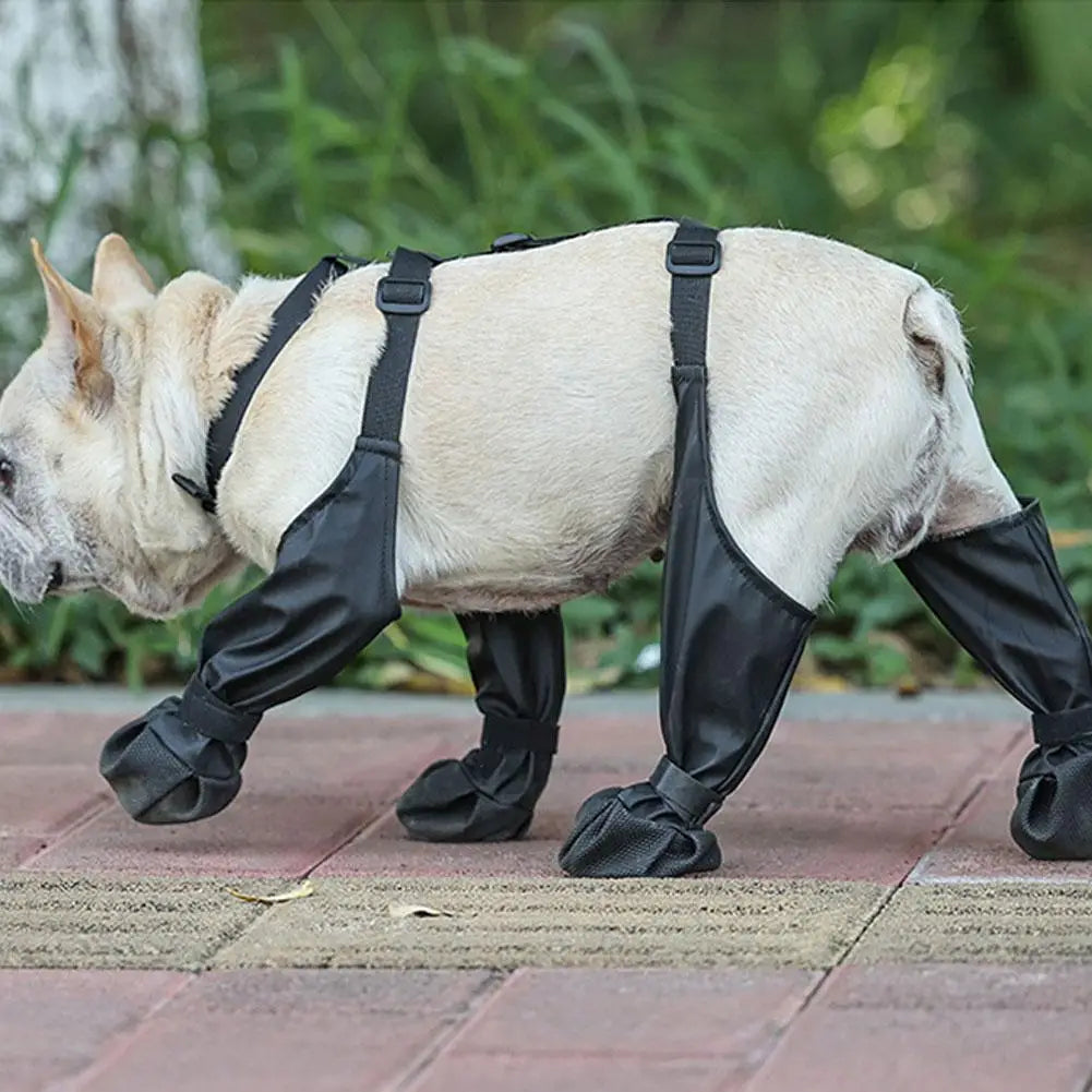 Dog Shoes Waterproof Adjustable Dog Boots